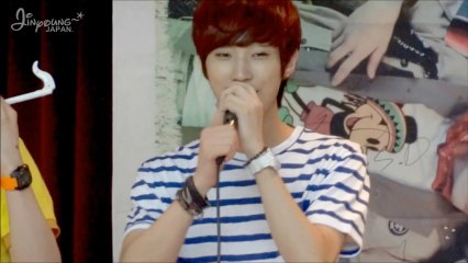 120708 용산 팬사인회 오프닝&엔딩 - 진영.