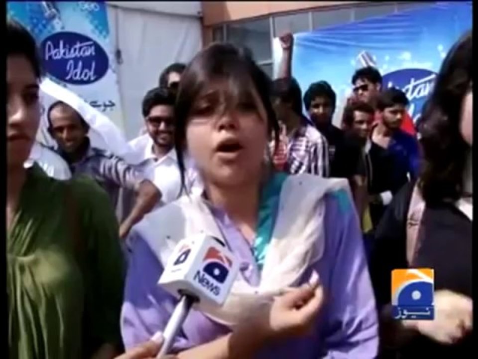 Pakistan Idol in Lahore 28 Sep 2013- Pakistan Idol Auditions in Lahore - Lahore Participants By GlamurTV
