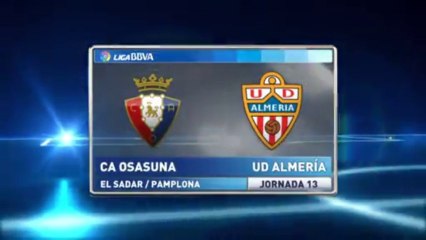 Osasuna 0  Almería 1