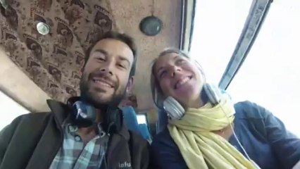 Route pourrie en Inde