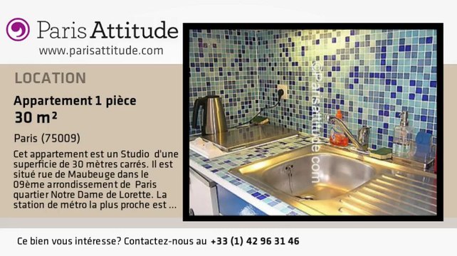 Appartement Studio à louer - Poissonnière, Paris - Ref. 3688
