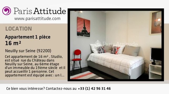 Appartement Studio à louer - Neuilly sur Seine, Neuilly sur Seine - Ref. 8842