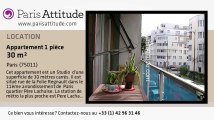 Appartement Studio à louer - Père Lachaise, Paris - Ref. 2106