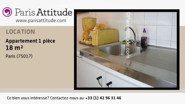 Appartement Studio à louer - Pereire, Paris - Ref. 3002