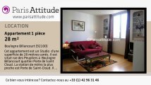 Appartement Studio à louer - Boulogne Billancourt, Boulogne Billancourt - Ref. 4820