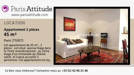 Appartement 1 Chambre à louer - Tour Eiffel, Paris - Ref. 6617