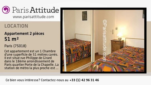 Appartement 1 Chambre à louer - Marx Dormoy, Paris - Ref. 2620