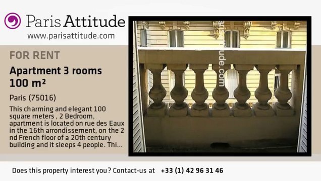 2 Bedroom Apartment for rent - La Muette, Paris - Ref. 6107