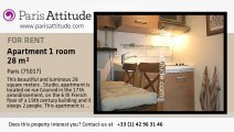 Studio Apartment for rent - Wagram, Paris - Ref. 1026