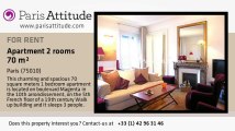1 Bedroom Apartment for rent - Gare de l'Est/Gare du Nord, Paris - Ref. 1697