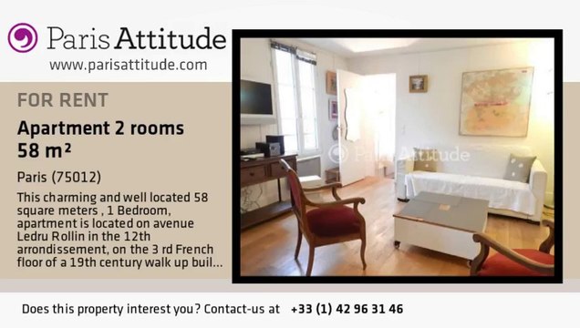 1 Bedroom Apartment for rent - Ledru-Rollin, Paris - Ref. 8121