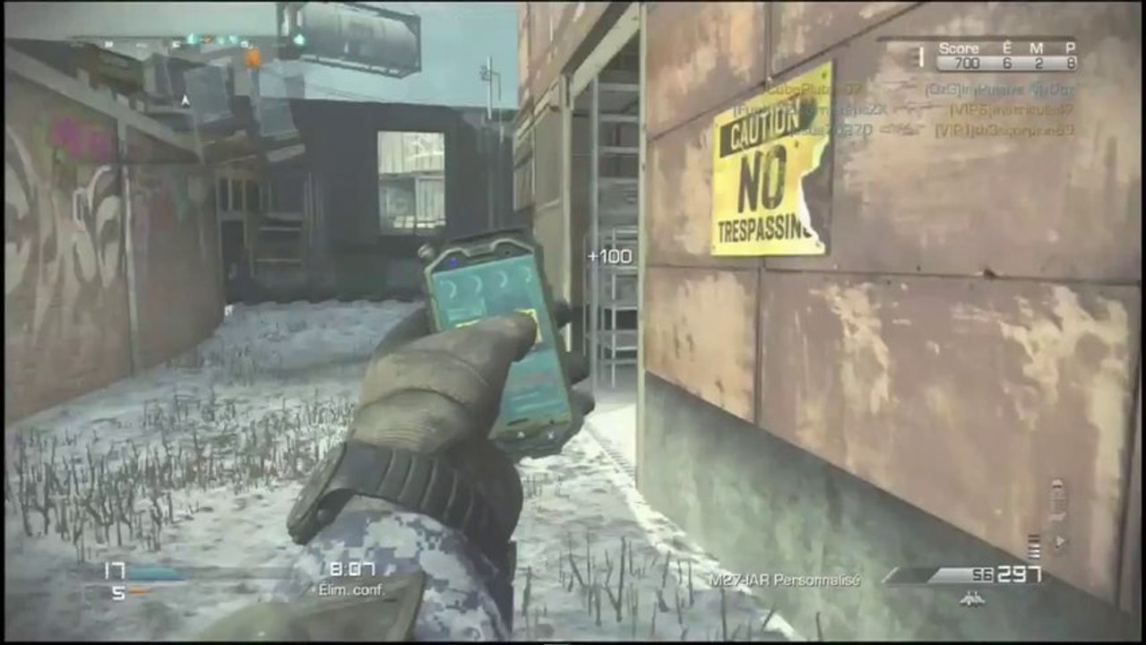 Gameplay call of duty ghost (fr) 21/5