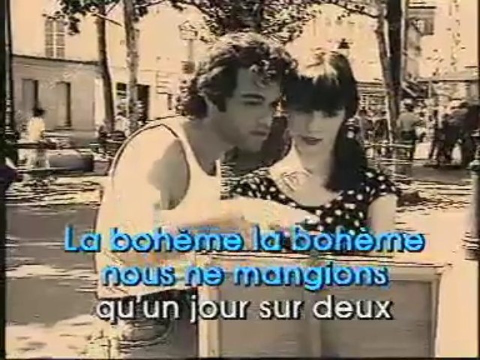 Karaoké - Charles Aznavour : la bohème