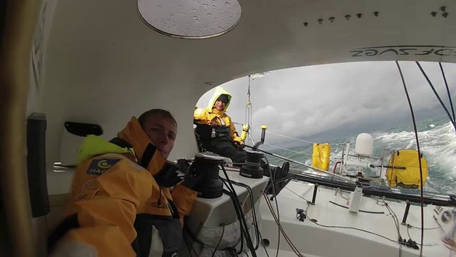 Jour 2 - GDF SUEZ (Class40) - Transat Jacques Vabre 2013