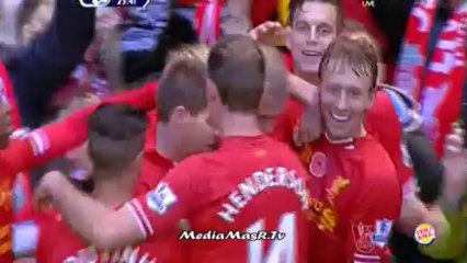 هدف ليفربول الثاني في فولهام - الاسبوع 11 - 9/11/2013