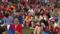 Des milliers de personnes à la Gay Pride de Hong Kong