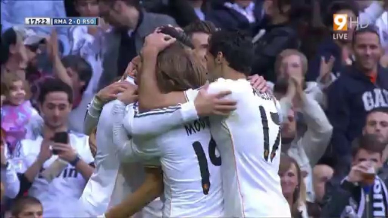 RMA 2 - 0 RSO - Benzema