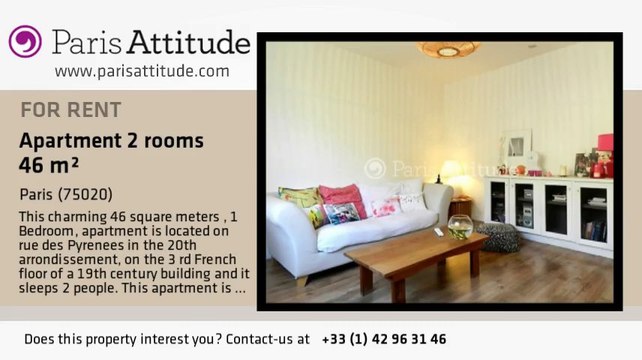 1 Bedroom Apartment for rent - Place des Fêtes, Paris - Ref. 2428