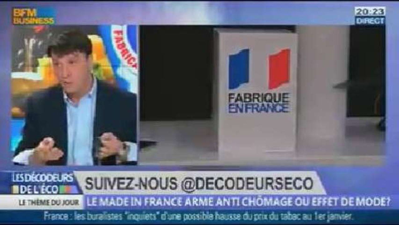 Le made in France arme anti chômage ou effet de mode ? dans Les décodeurs de l'éco - 11/11 5/5