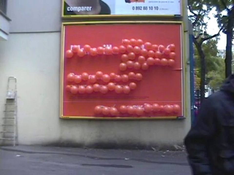 Douaire Pierre "Abstract Painting" Orange, 2002. Paris (France)
