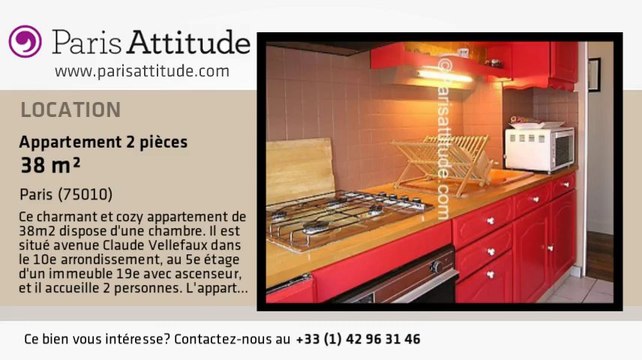 Appartement 1 Chambre à louer - Canal St Martin, Paris - Ref. 3917