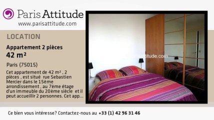 Appartement 1 Chambre à louer - Parc André Citroën, Paris - Ref. 7122