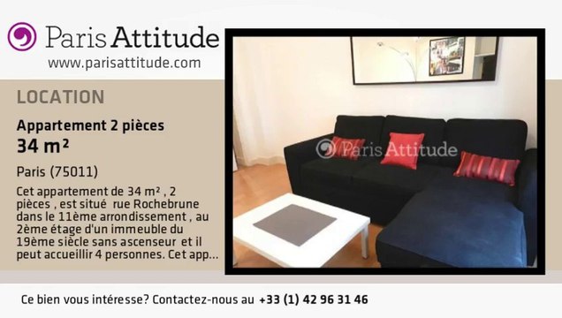 Appartement 1 Chambre à louer - Parmentier, Paris - Ref. 7893