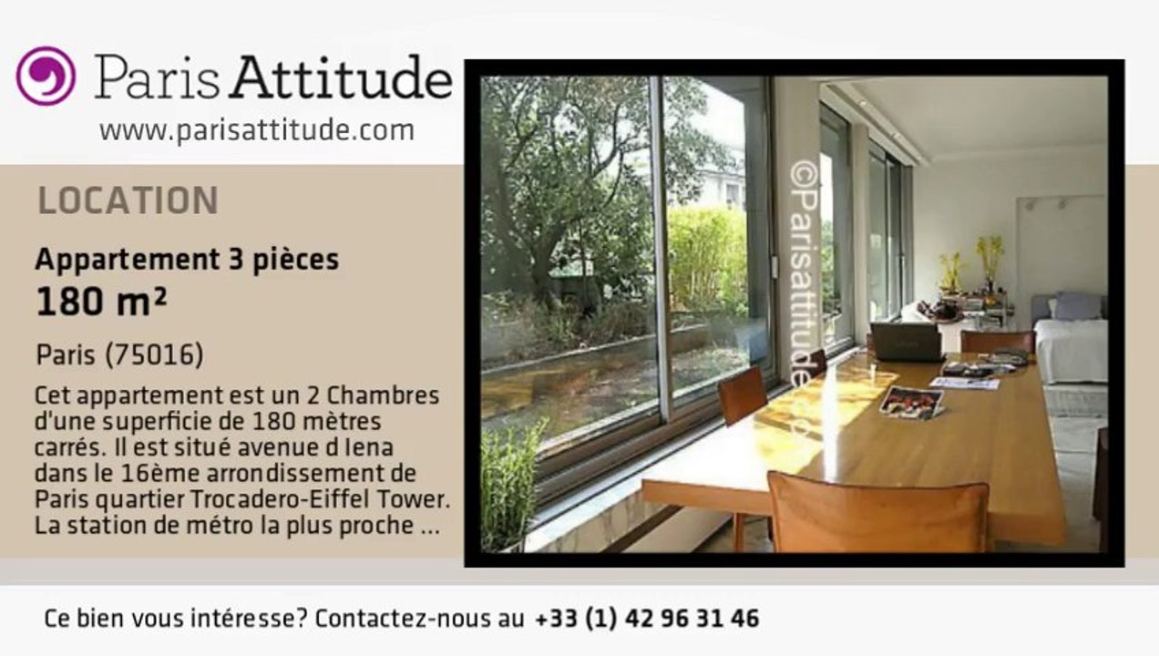 Appartement 2 Chambres à louer - Trocadéro, Paris - Ref. 3705