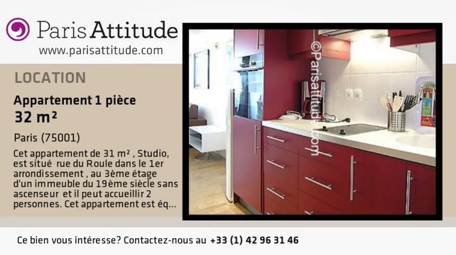 Appartement Studio à louer - Châtelet, Paris - Ref. 6631