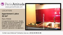 Appartement Studio à louer - Porte Dauphine, Paris - Ref. 5242