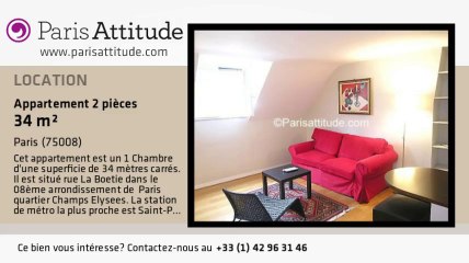Appartement 1 Chambre à louer - Champs Elysées, Paris - Ref. 3334
