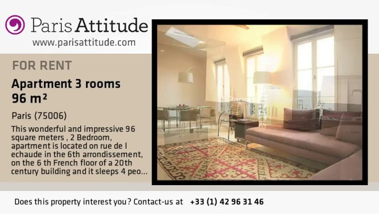 2 Bedroom Duplex for rent - St Germain, Paris - Ref. 6031