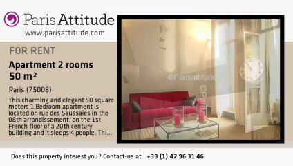 1 Bedroom Apartment for rent - Miromesnil, Paris - Ref. 4752