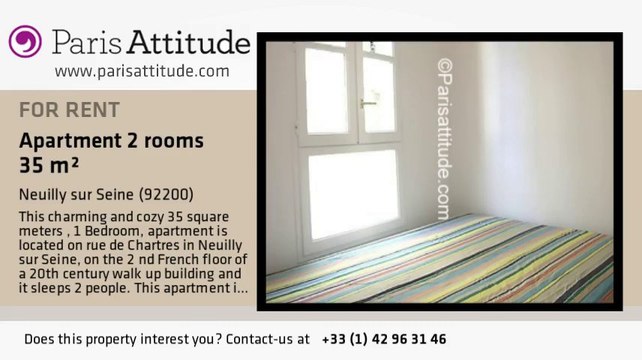 1 Bedroom Apartment for rent - Neuilly sur Seine, Neuilly sur Seine - Ref. 1533