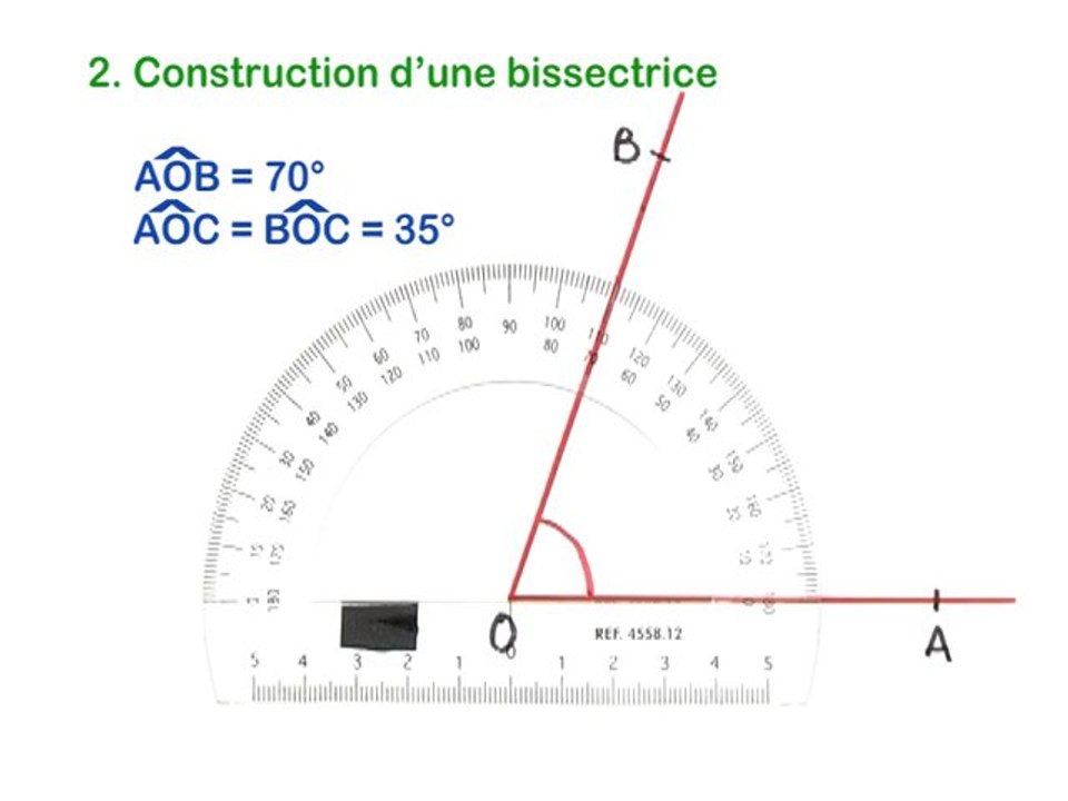 Bissectrice d'un angle