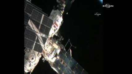 Olimpiyat meşalesi uzayda