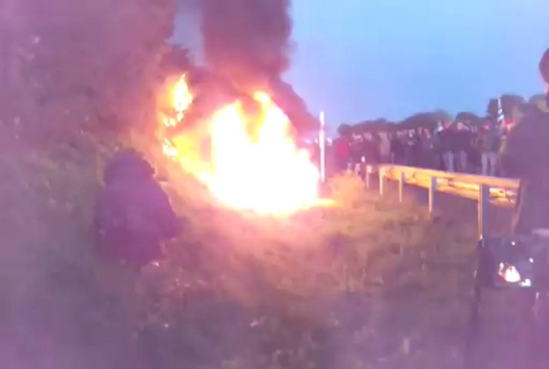 Jugon-les-Lacs. Le radar de la RN176 incendié par les Bonnets Rouges
