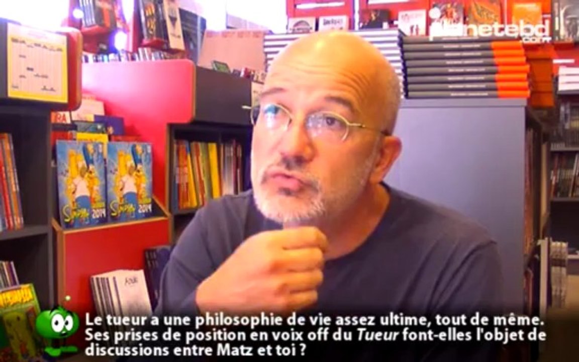 Luc Jacamon en interview pour planetebd.com