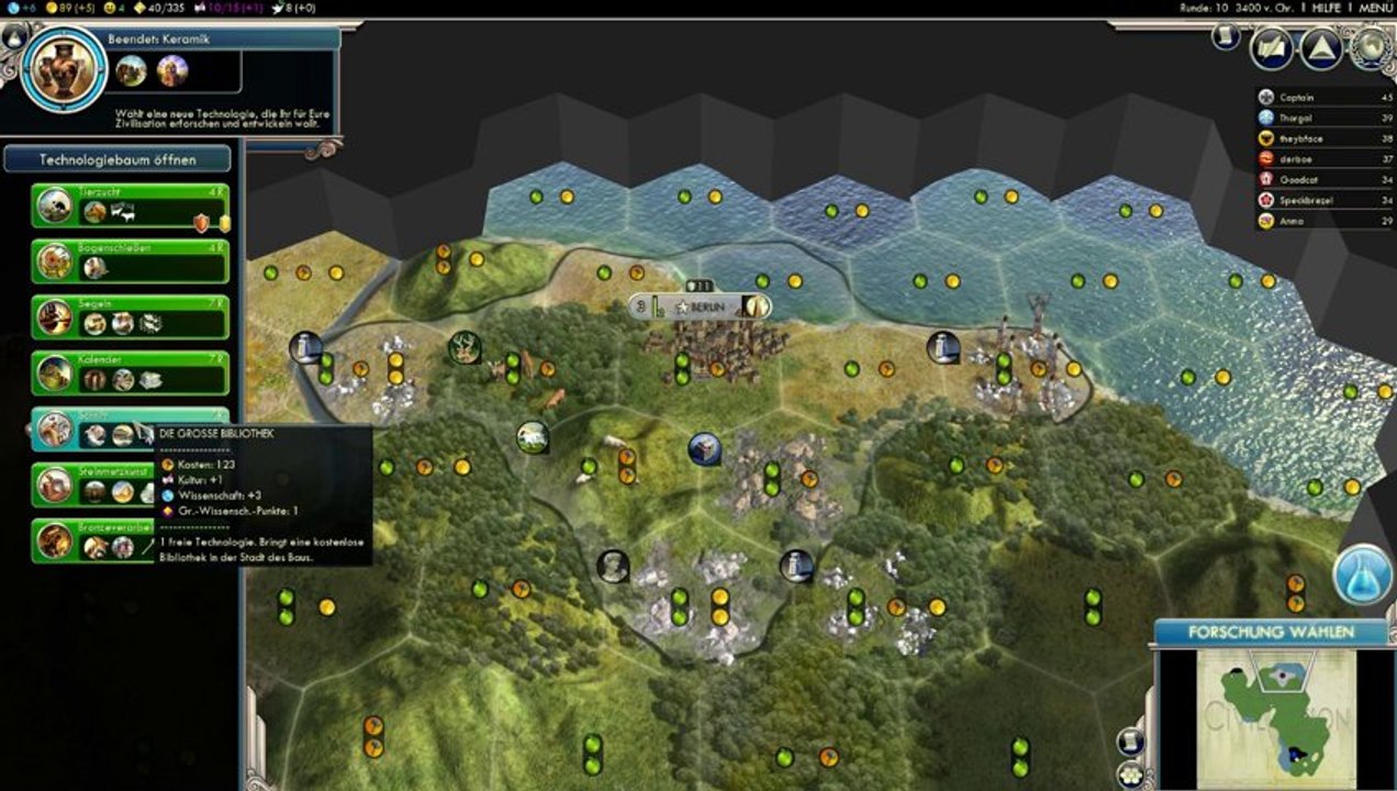 Civ 5 PBEM 67 Deutschland Runde 10