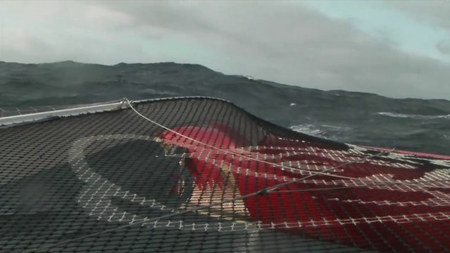 Jour 3 - Avarie de flotteur - Maître Jacques (Multi 50) - Transat Jacques Vabre 2013