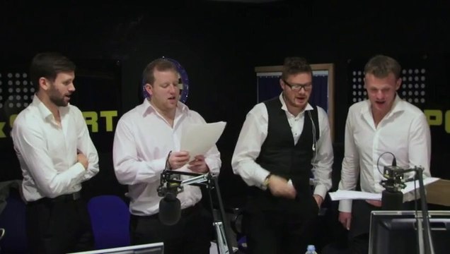 Liverpool, Arsenal & Man United Football Fans Songs By Barbershop Quartet !!
