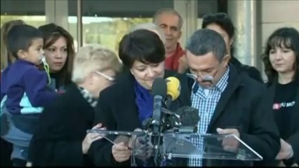 L'émotion de Marc Féret, ex-otage du Sahel, entouré des siens