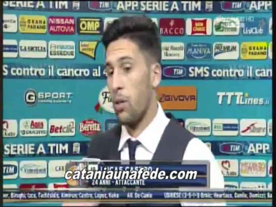 Castro pregara Catania-Udinese