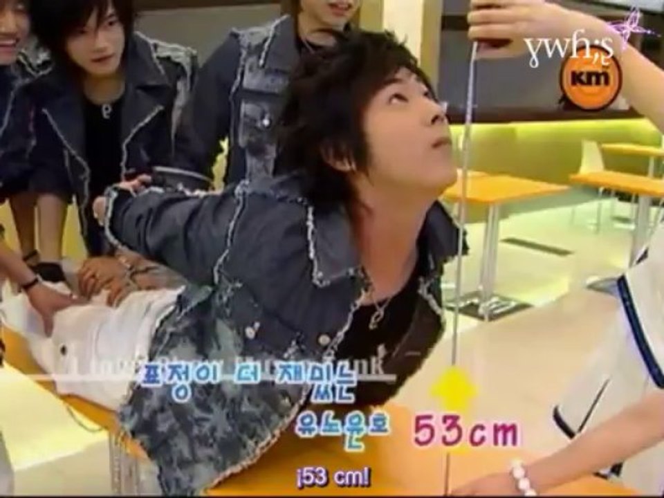 [040505] KMTV I Love Show Music Tank - Strength Test (Spanish Sub) [YWH,S]