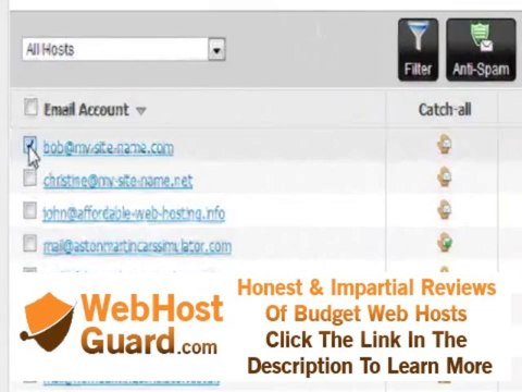 How to set up an email filter - OzeVision Web Hosting Tutorial