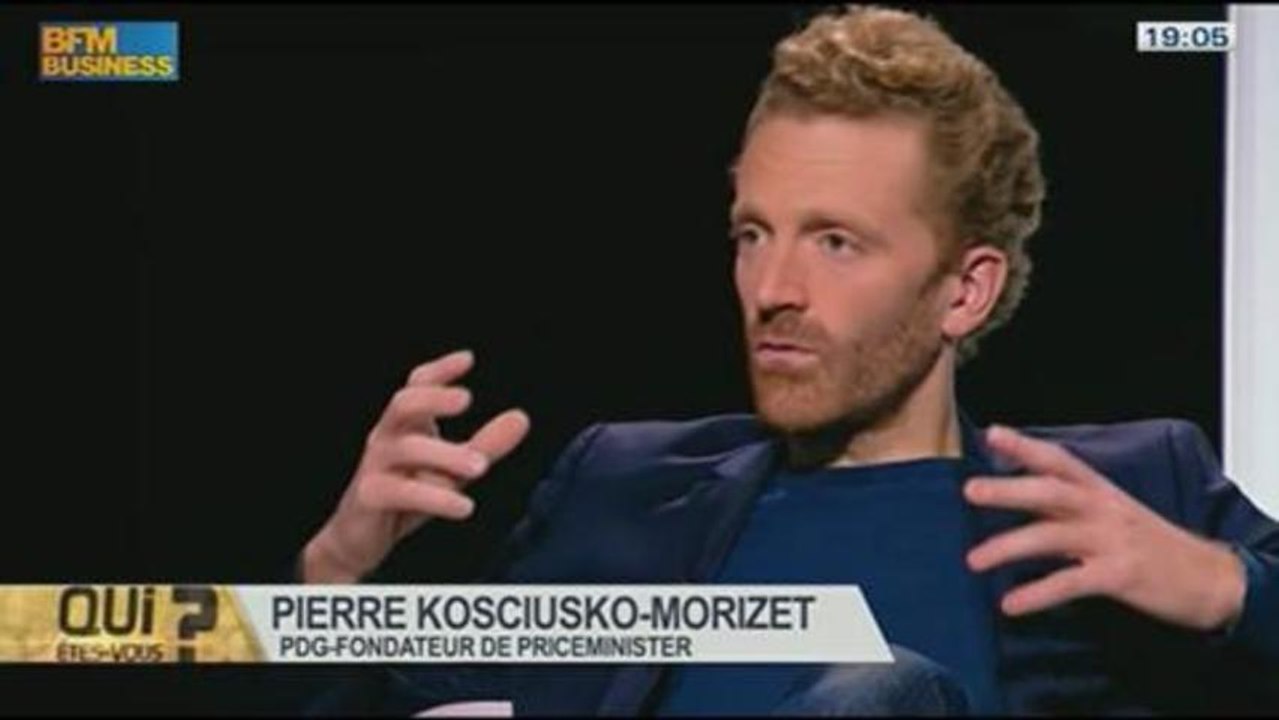 Pierre Kosciusko-Morizet, PDG et fondateur de  Priceminister, dans qui-êtes vous ? - 09/11 1/4
