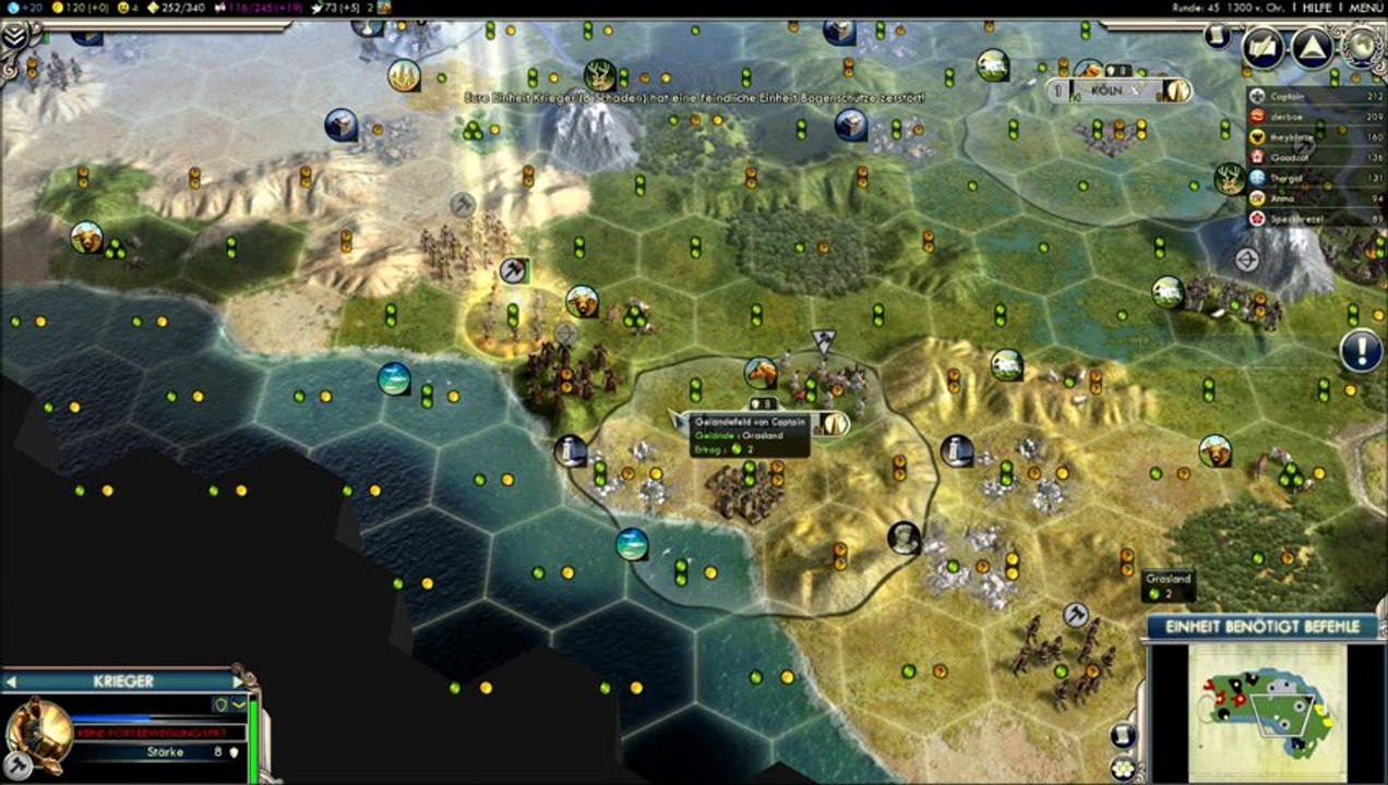 Civ 5 PBEM 67 Deutschland Runde 45