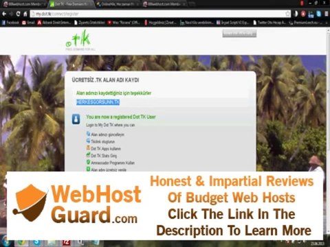Ücretsiz site kurma (domain + hosting ücretsiz alma anlatımı)