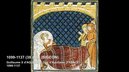 Portraits 409 Ancêtres Nobles PRIOU BIGEON