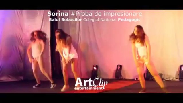 Sorina #Proba de impresionare (Balul Bobocilor Colegiul National Pedagogic) 2013